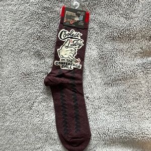 “Coolest guy in the conference call socks”